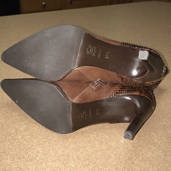 102 Battaglia Reptile Ankle Boots sz 37.5 - Picture 6 of 8